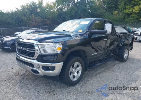 2019 Ram 1500 Big Horn из США, поврежденный, VIN 1C6SRFBTXKN856816